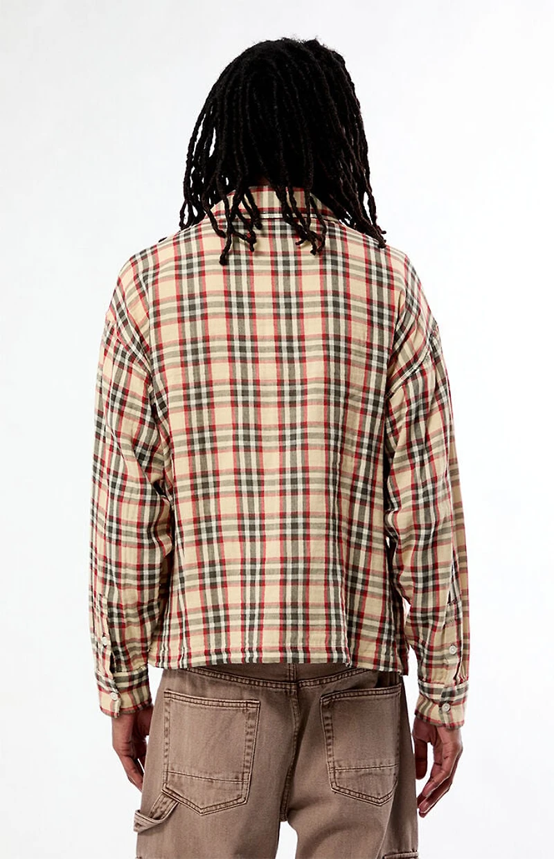 Pacsun Reed Long Sleeve Plaid Shirt