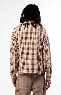 Pacsun Reed Long Sleeve Plaid Shirt