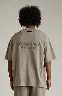 Fear of God ESSENTIALS Heather Grey V-Neck T-Shirt