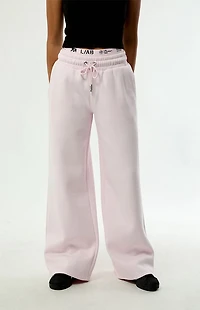 L/AB c/o Off-White Double Waistband Baggy Sweatpants