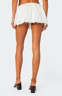 Edikted Jora Nylon Bubble Mini Skirt