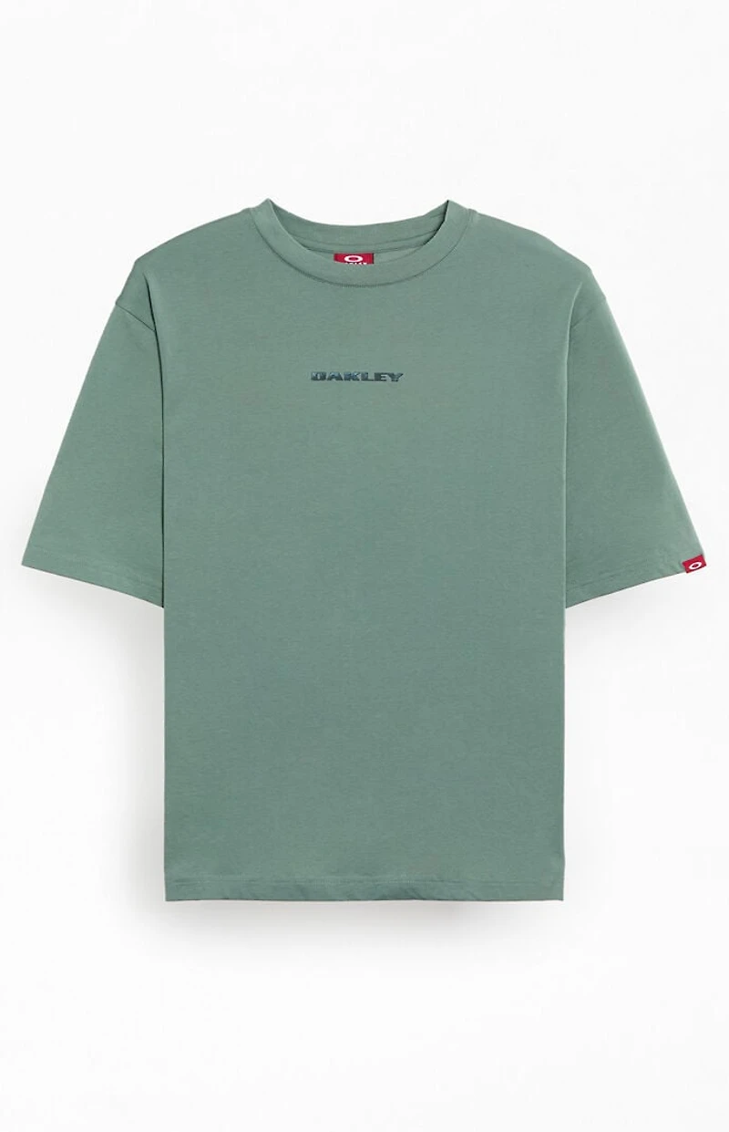 Oakley Green Heritage Ellipse T-Shirt