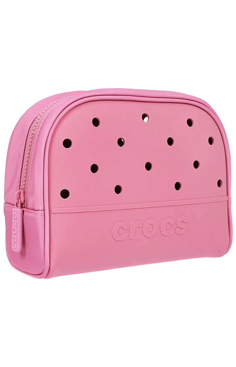 Crocs Pink Classic Cosmetic Bag