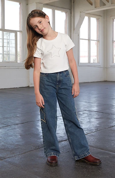 Pacsun Kids Star Studded Skimmer T-Shirt