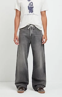 Pacsun Blake Extreme Baggy Jeans Drawstring Gray
