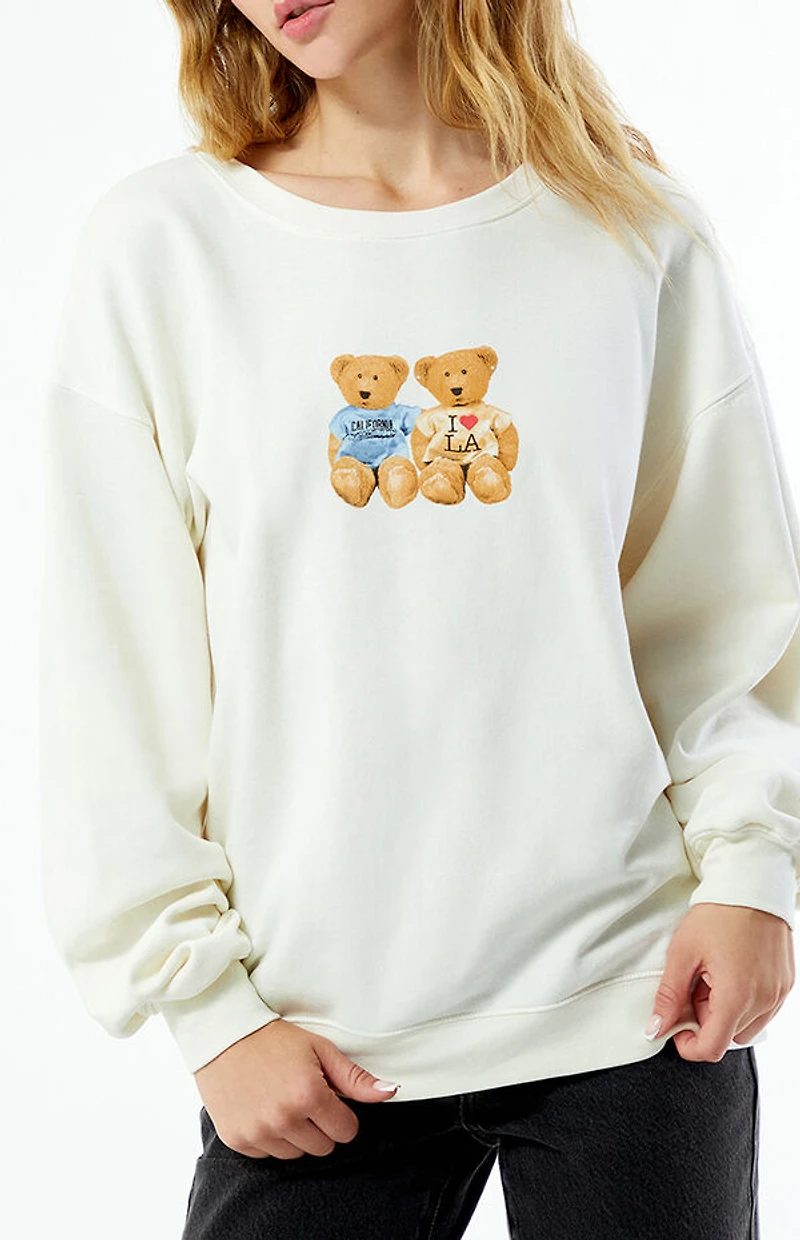 PS / LA Teddys Crew Neck Sweatshirt