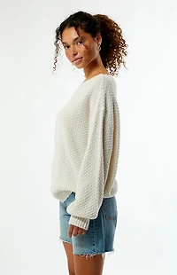 Your Favorite Wren Off-The-Shoulder Sweater