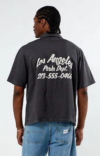 Pacsun Parks Oversized Camp Shirt