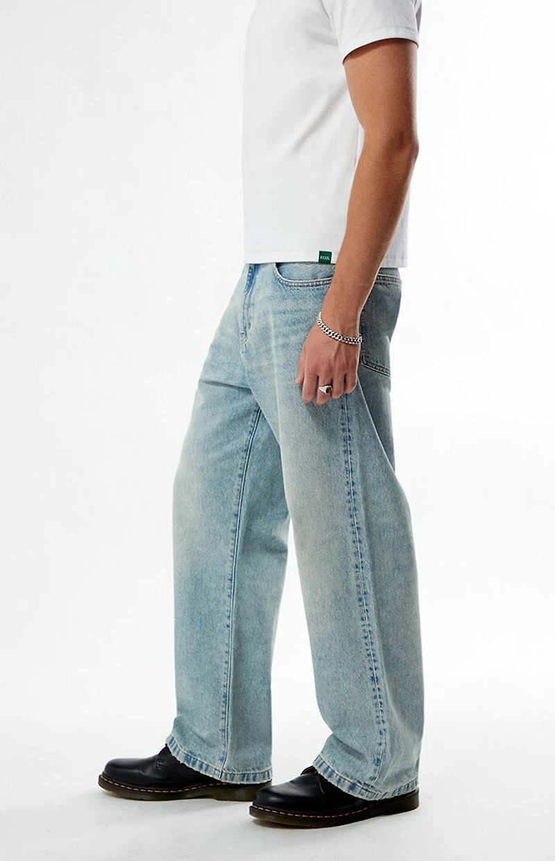 FIELD OF STUDY by Pacsun Light Wash Baggy Jeans