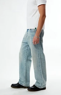 FIELD OF STUDY by Pacsun Light Wash Baggy Jeans