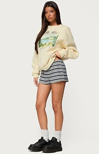 Edikted French Riviera Oversized Sweatshirt