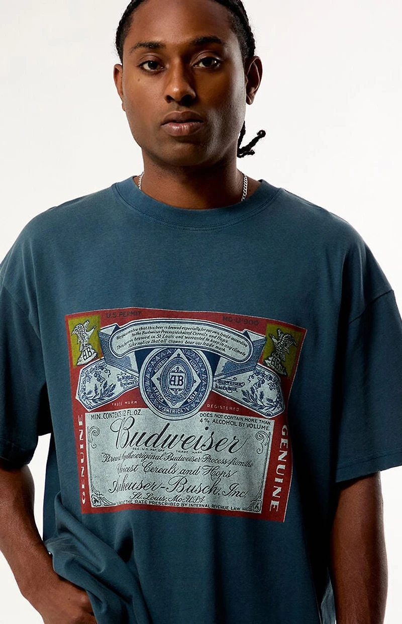 Budweiser by Pacsun Genuine Classic Label T-Shirt