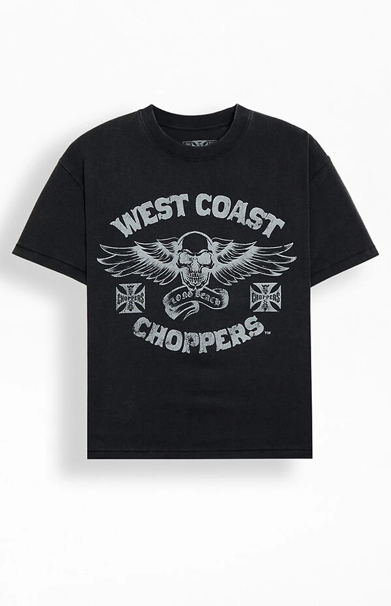 West Coast Choppers Flying Skull T-Shirt