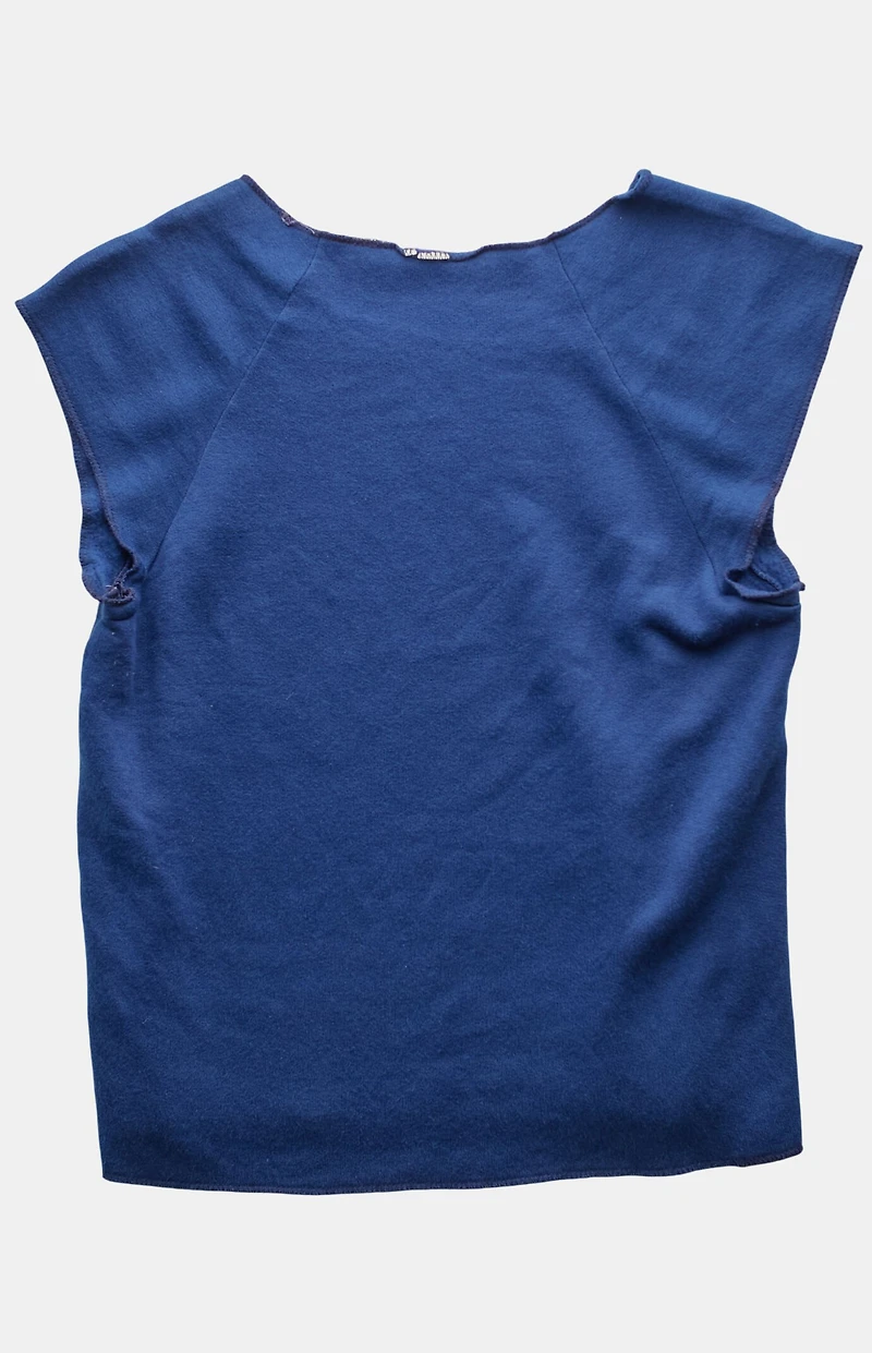 PS VINTAGE 90s Video Music Junkie Cropped Sweatshirt