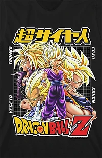 Kids Dragon Ball Z Super Saiyan T-Shirt