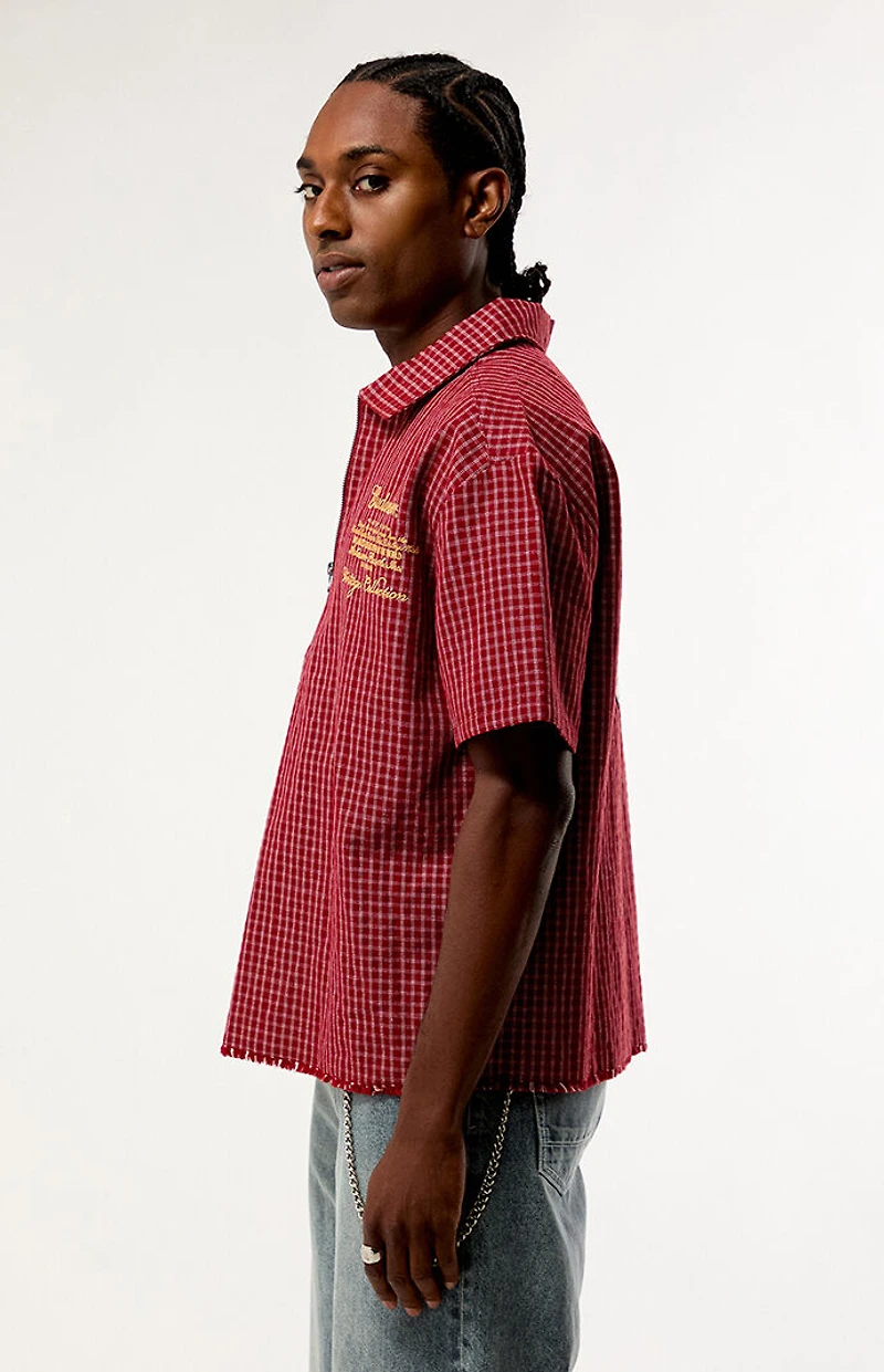 Budweiser by Pacsun Stamp Logo Woven Shirt