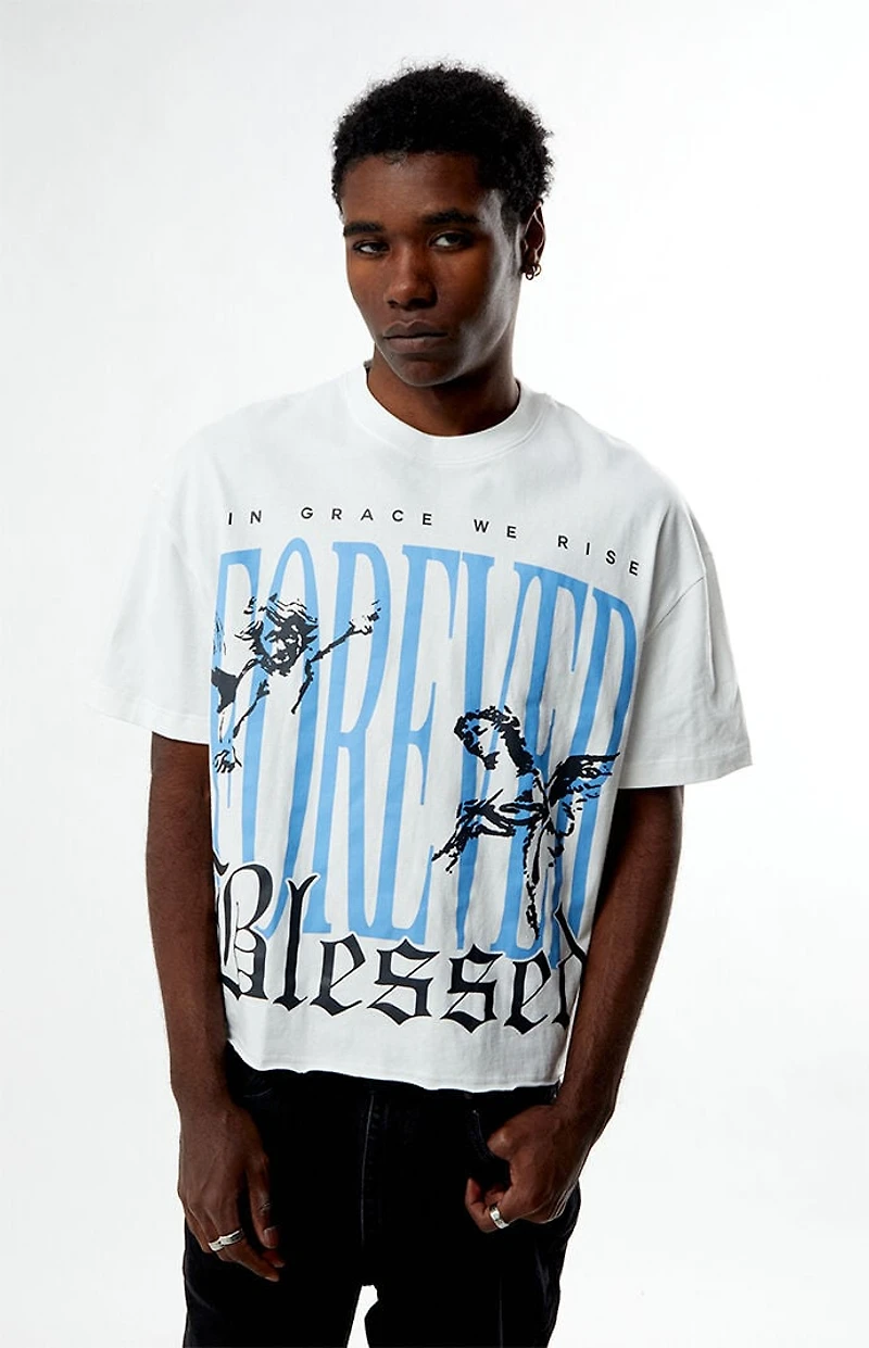 Pacsun Forever Cropped Boxy T-Shirt