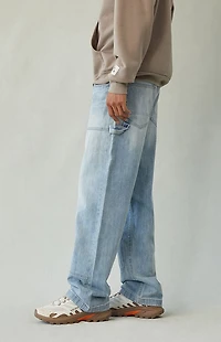 Pacsun Dylan Baggy Jeans Carpenter Light Blue
