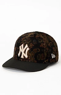 New Era NY Yankees Floral Corduroy 59FIFTY Fitted Hat