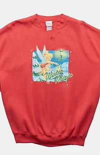 PS VINTAGE 2000s Tinkerbell Winter Magic Crew Neck Sweatshirt