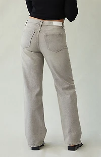 Pacsun Jordyn Low Rise Straight Leg Jeans Gray