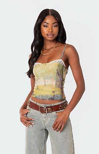 Edikted Picture Perfect Lace Bra Top