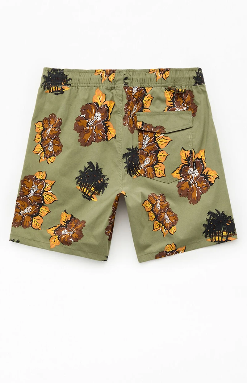 Brixton Everyday Stretch Hybrid 7" Swim Trunks