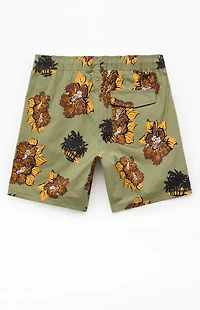Brixton Everyday Stretch Hybrid 7" Swim Trunks