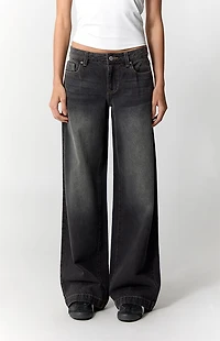 Pacsun Casey Low Rise Baggy Jeans Black