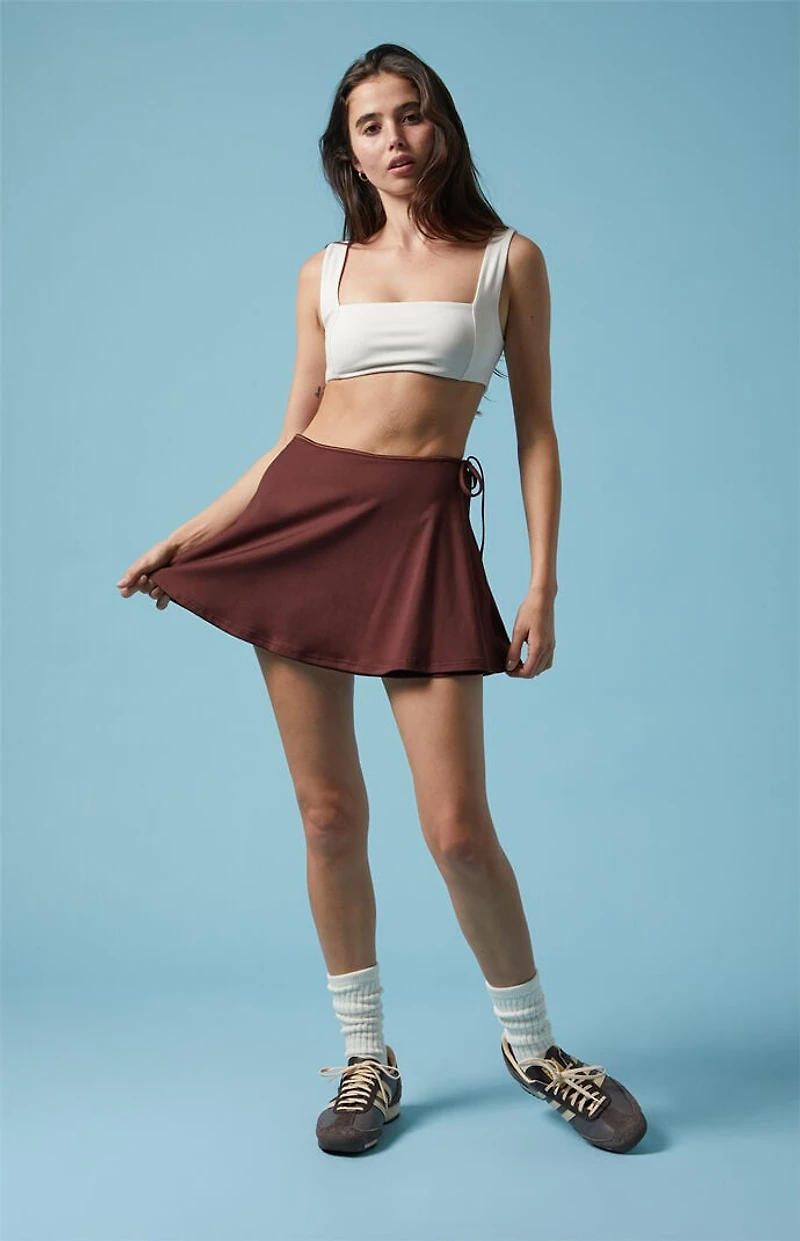 PAC 1980 WHISPER Active Leila Wrap Mini Skort