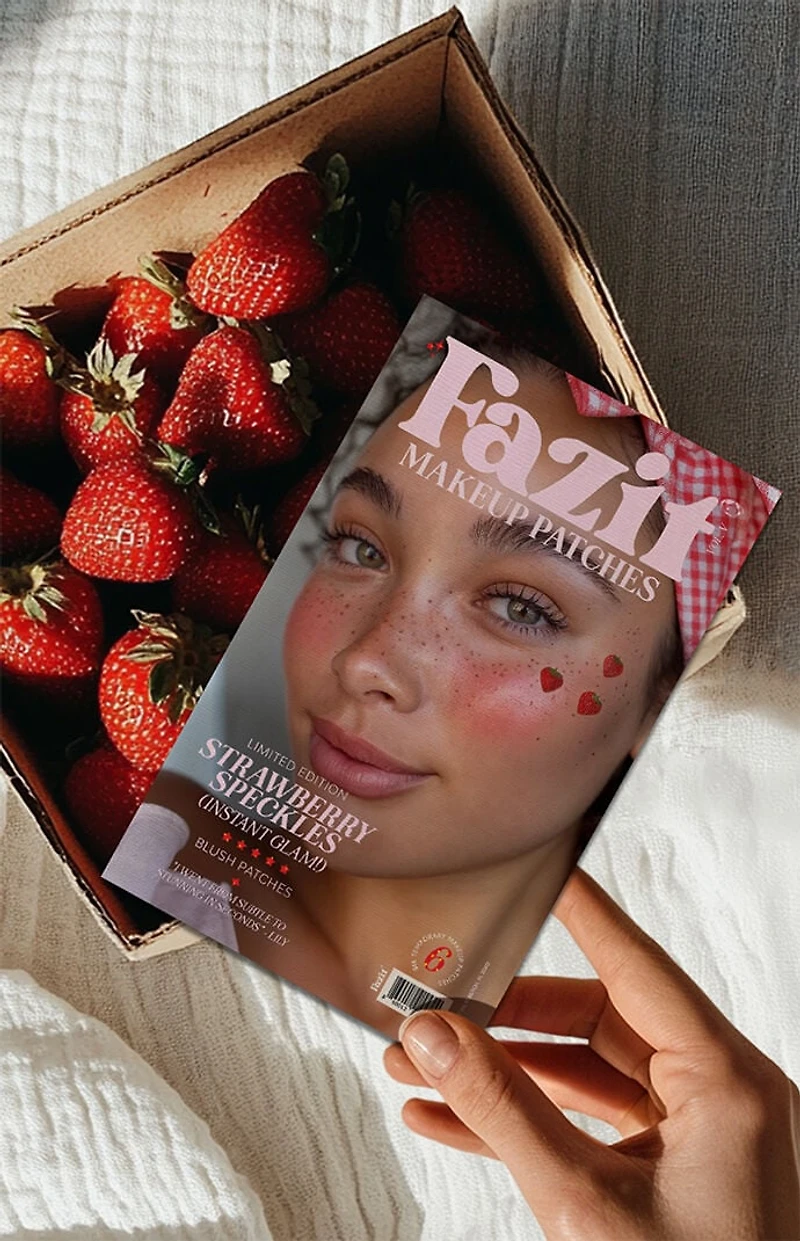 FAZIT BEAUTY Strawberry Speckles Makeup Patches