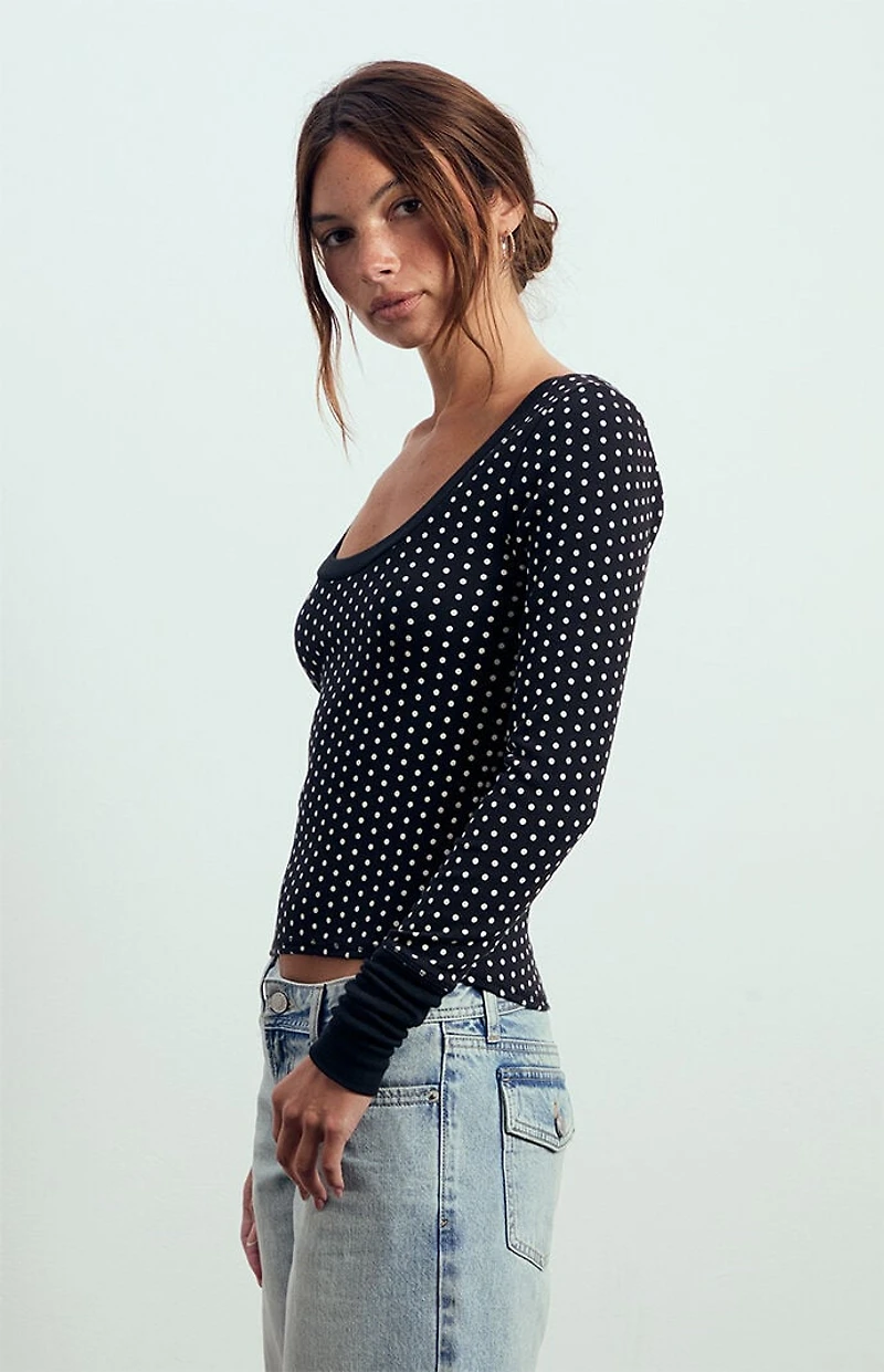 Beverly and Beck Lily Long Sleeve Top