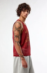 Pacsun Versailles Mesh Basketball Jersey Tank Top