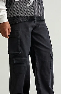 Pacsun Blake Extreme Baggy Pants Stretch Cargo Black