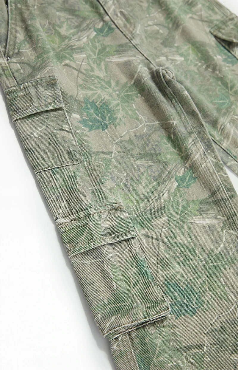 Pacsun Kids Camo Baggy Cargo Jeans