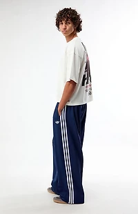 adidas Navy Oversized Baggy Track Pants