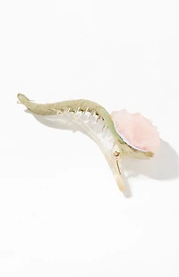 John Galt Rose Hair Clip