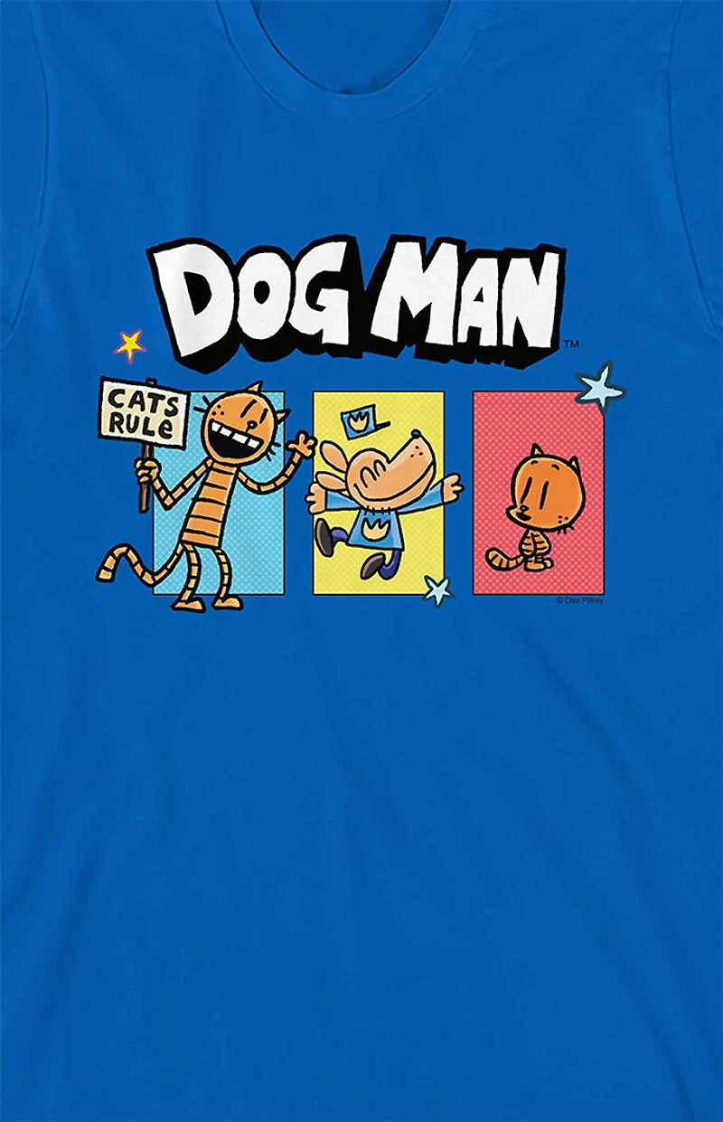 Kids Dog Man Petey the Cat & Lil T-Shirt