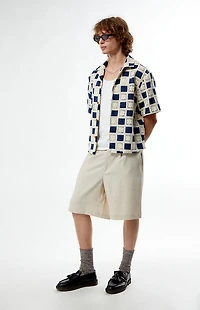FIELD OF STUDY by Pacsun Checkered Yucca Camp Shirt
