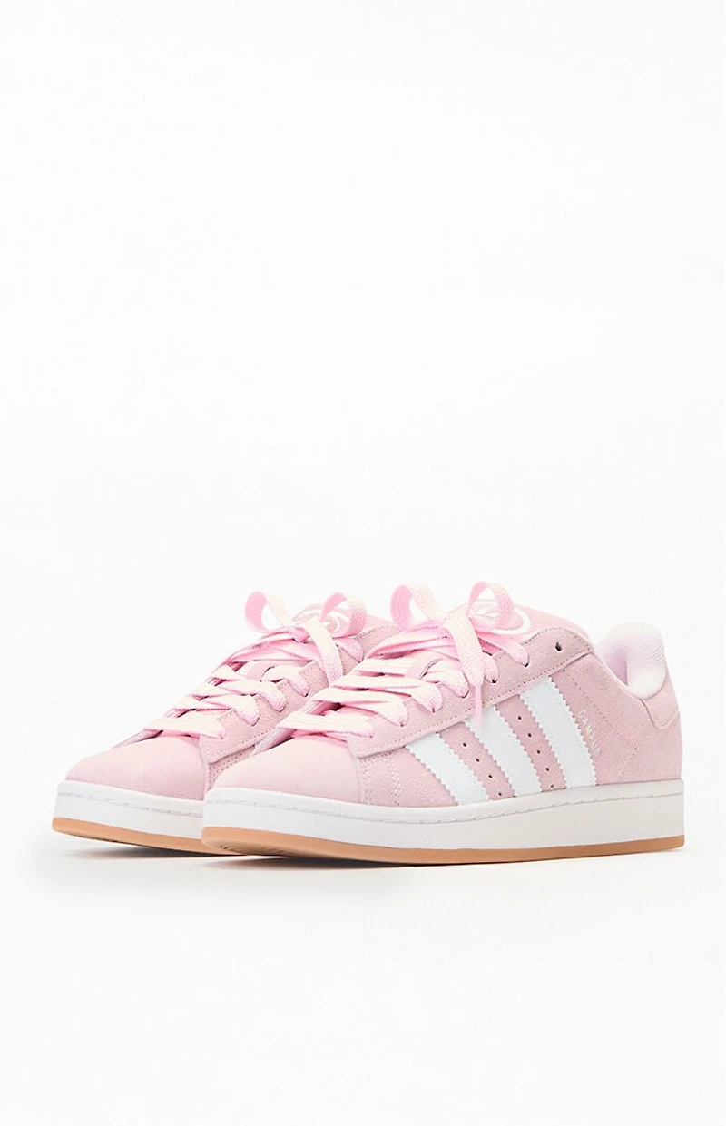 adidas Kids Pink & White Campus 00s Shoes