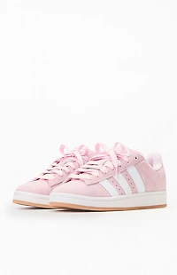 adidas Kids Pink & White Campus 00s Shoes