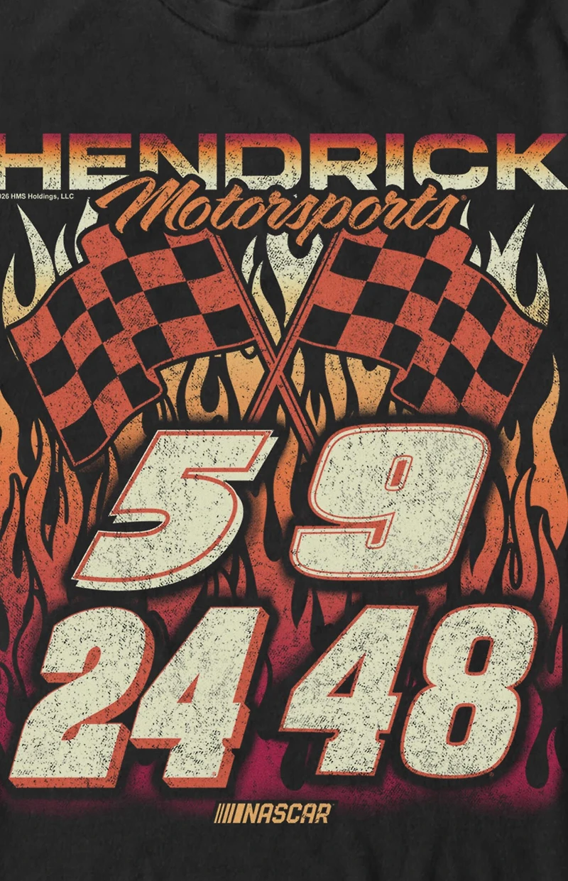 Hendrick Motorsports Flames T-Shirt