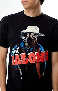 Post Malone Cowboy Hat Oversized T-Shirt