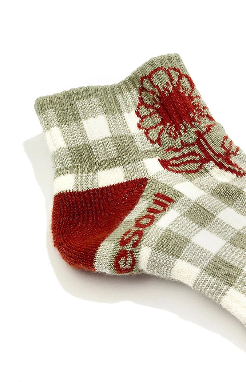 Doublesoul 3 Pack Taylor Quarter Socks