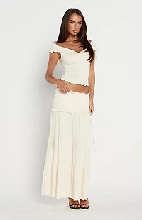 Tiger Mist Denali Off The Shoulder Top