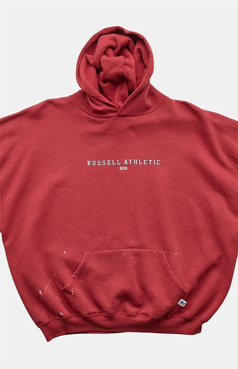 PS VINTAGE 2000s Red Russell Athletics Hoodie