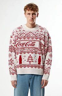 Coca Cola By Pacsun Season Crew Neck Sweater
