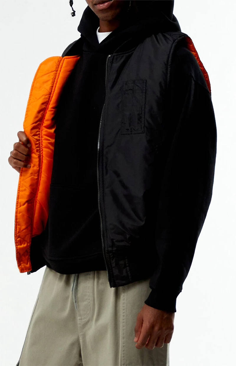 Alpha Industries Black MA-1 Vest