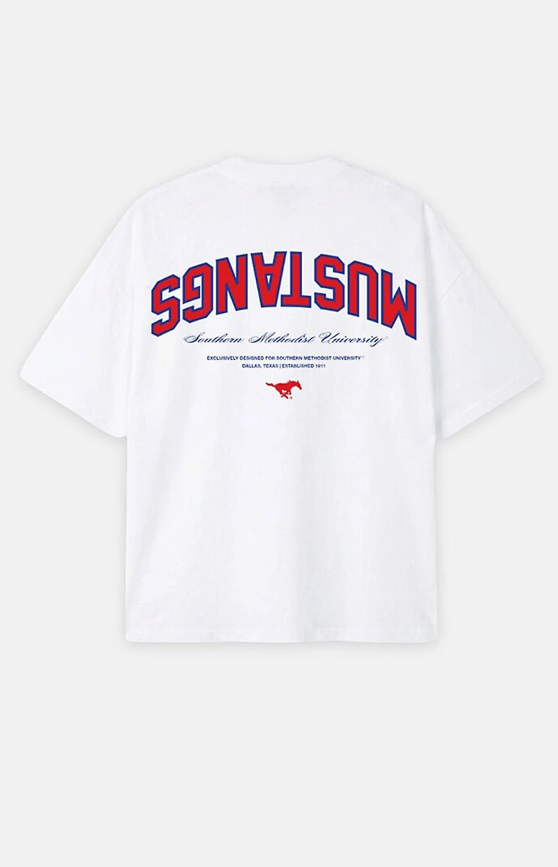 UPSIDE Southern Methodist University Mustangs Essential Oversized T-Shirt