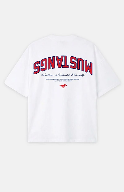 UPSIDE Southern Methodist University Mustangs Essential Oversized T-Shirt